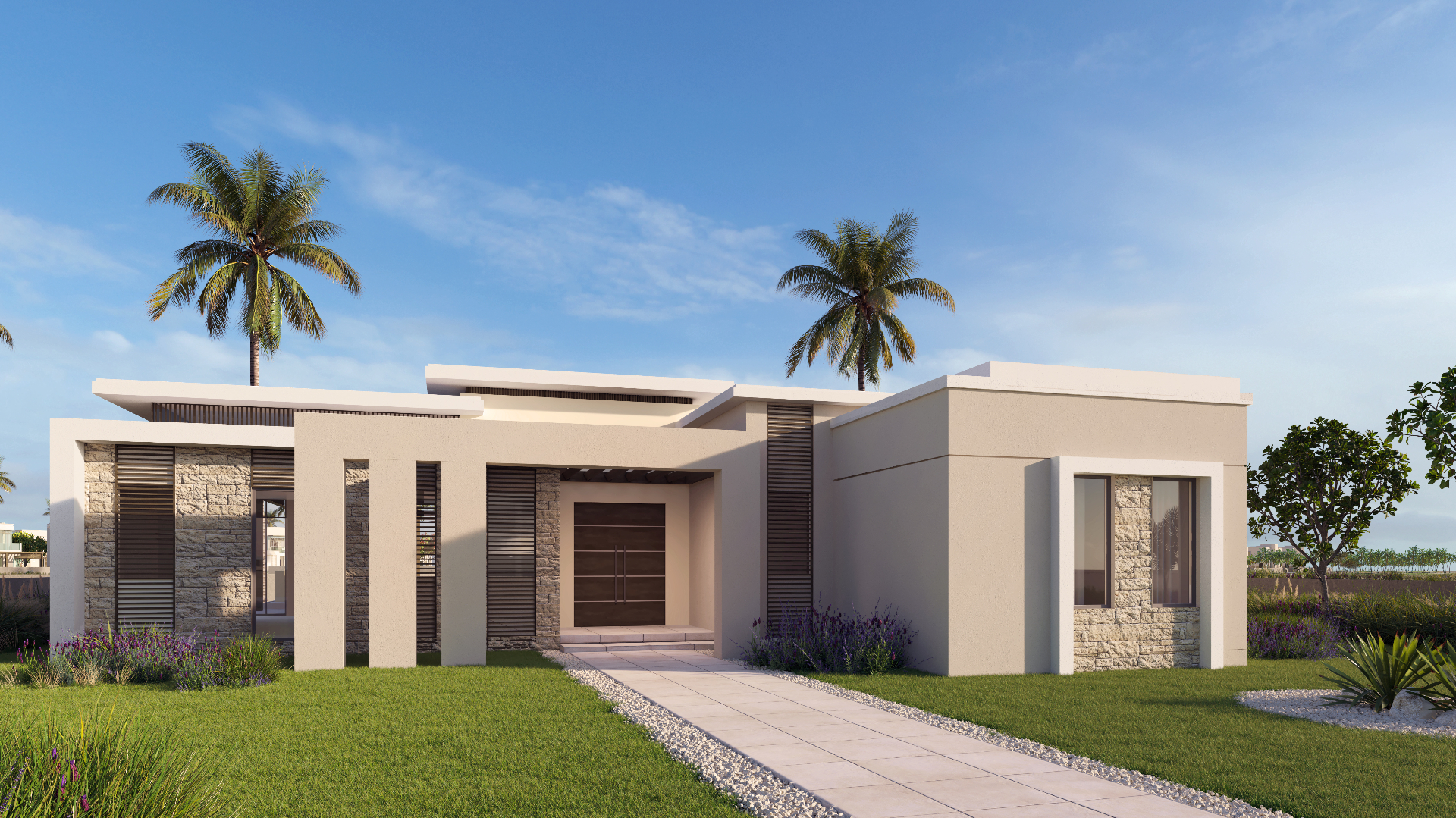 Raya villa exterior front