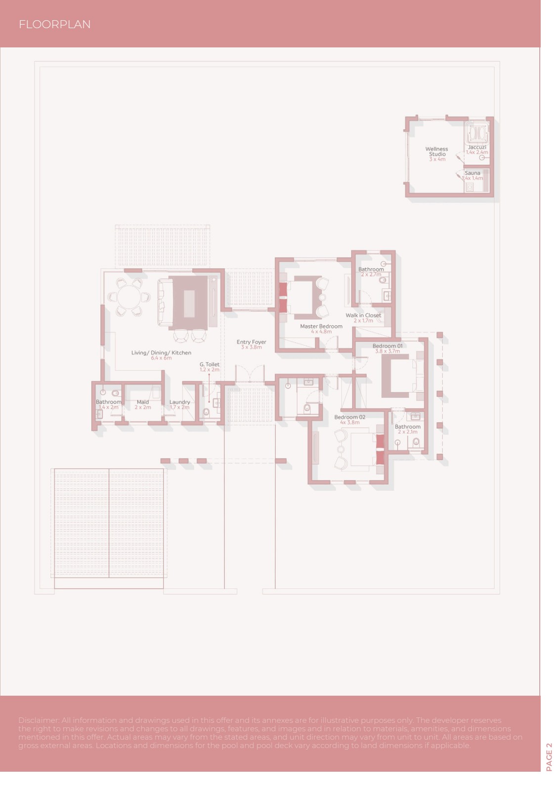 Raya villa floorplan